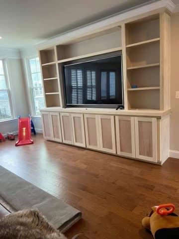 Custom baseboard and trim carpentry Northern Virginia