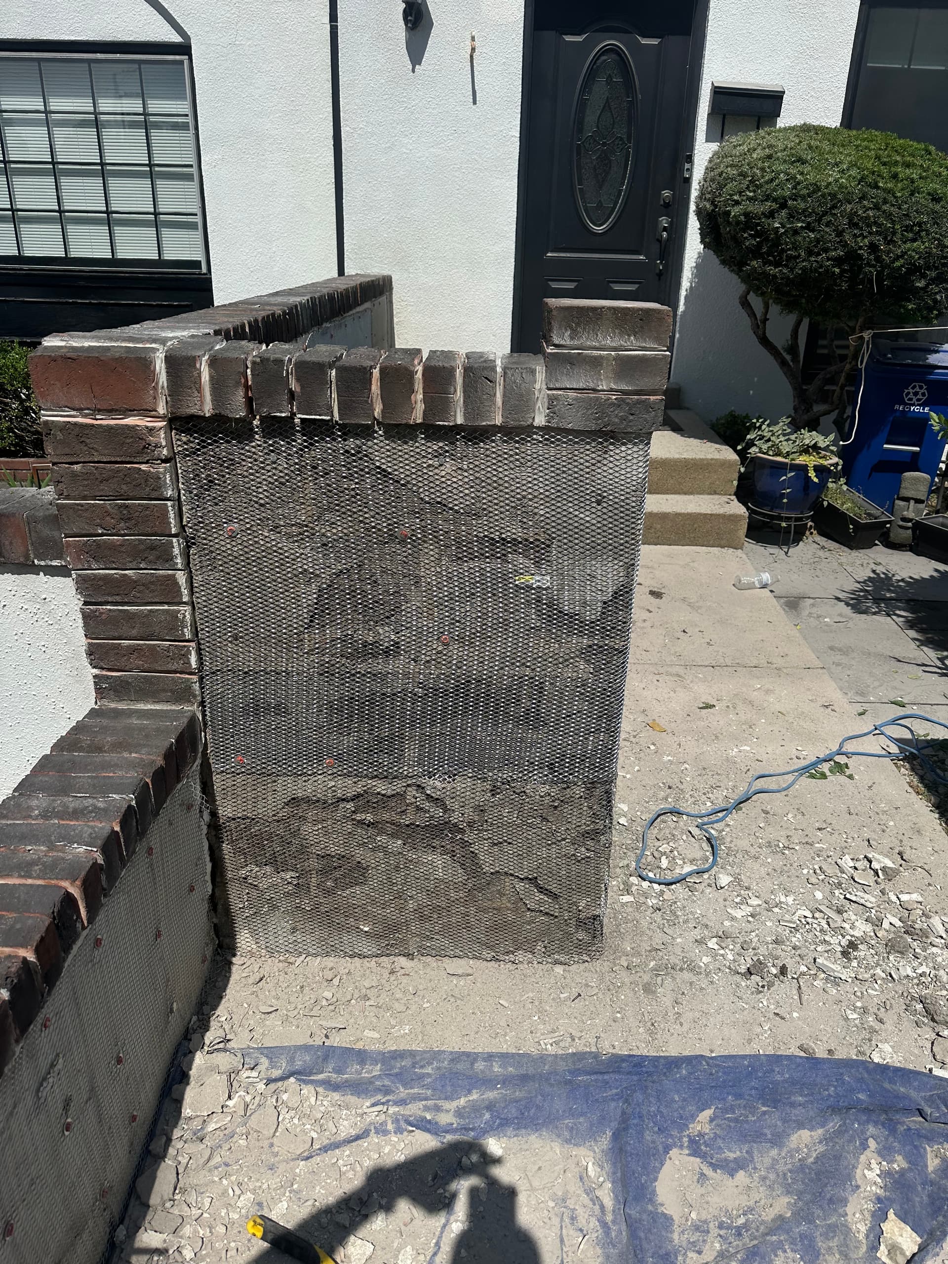 Stone retaining wall installation Northern Virginia