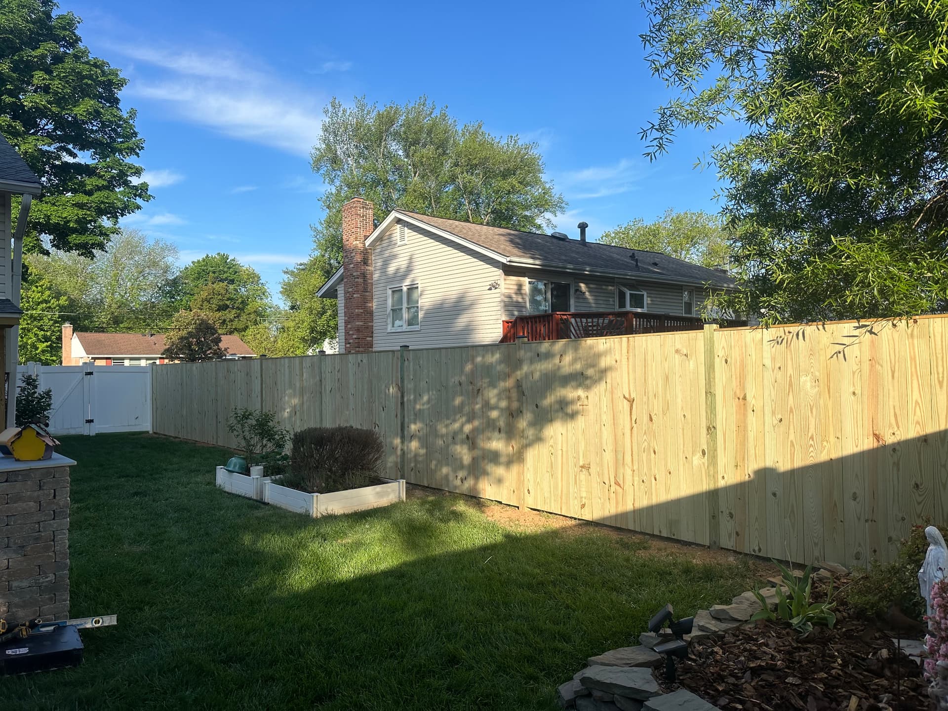 Wood fence installation Northern Virginia by Ventura Home Improvement