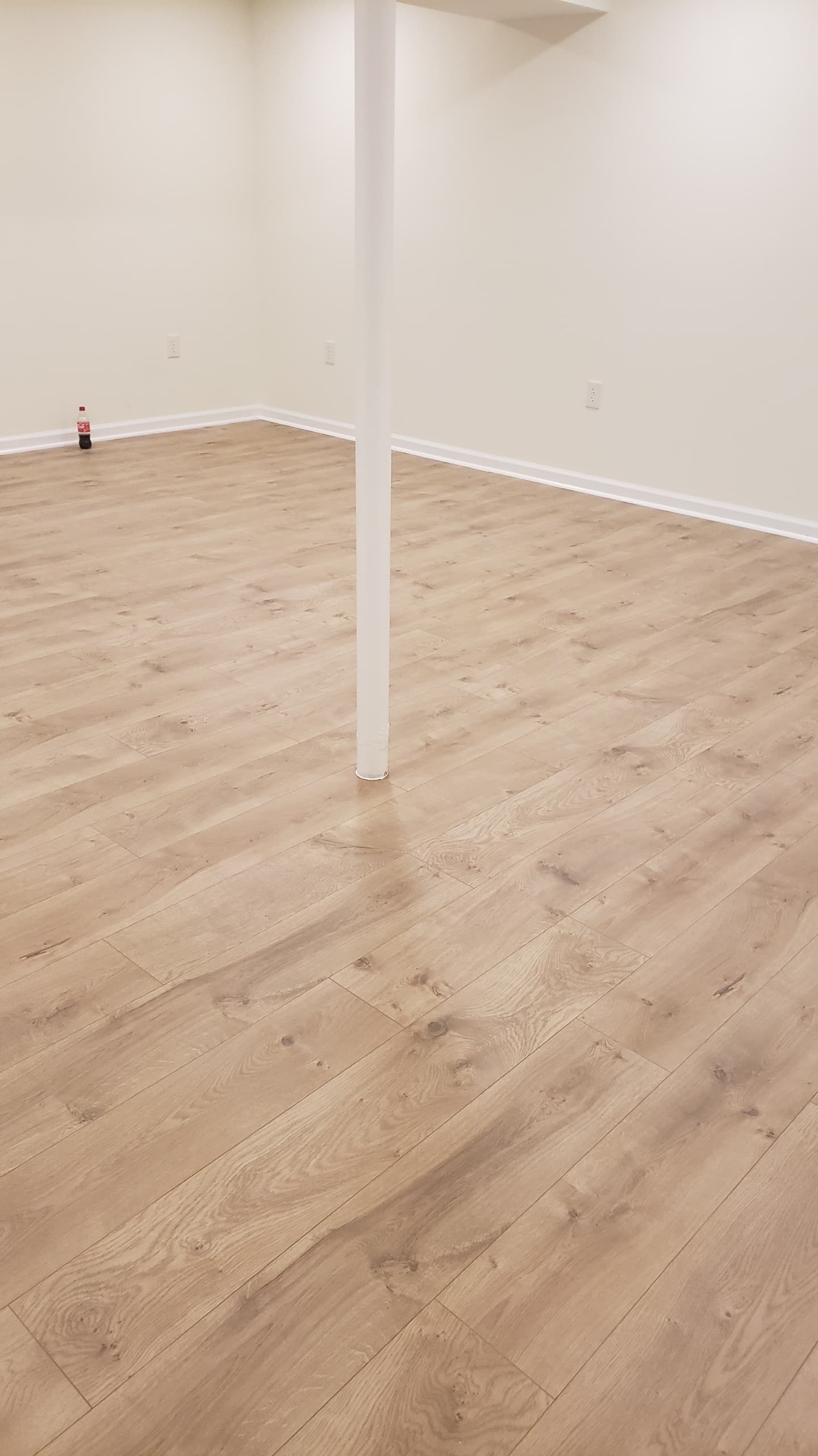 Basement LVP flooring installation Northern Virginia