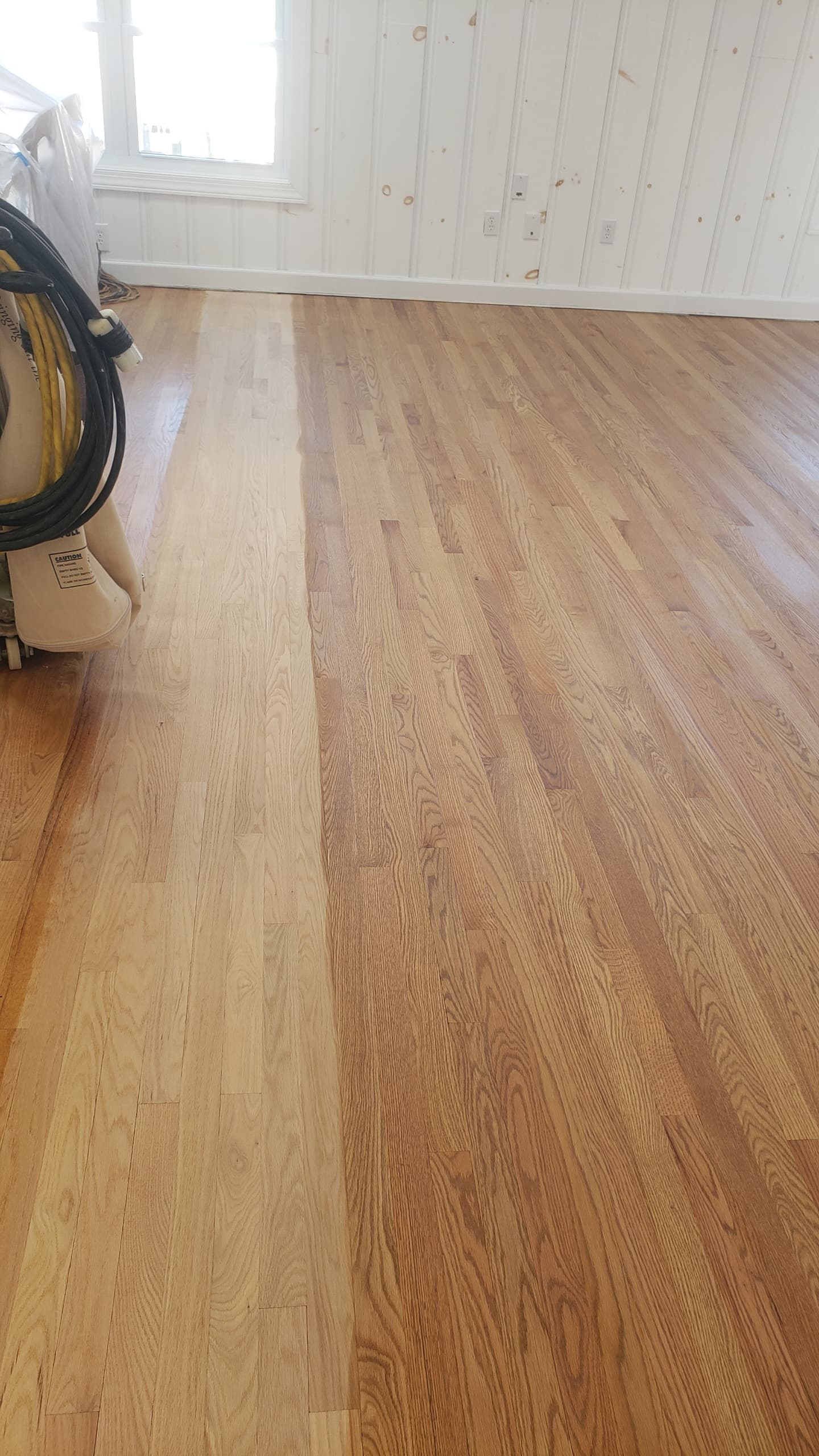 Hardwood floor sanding and refinishing by Ventura Home Improvement