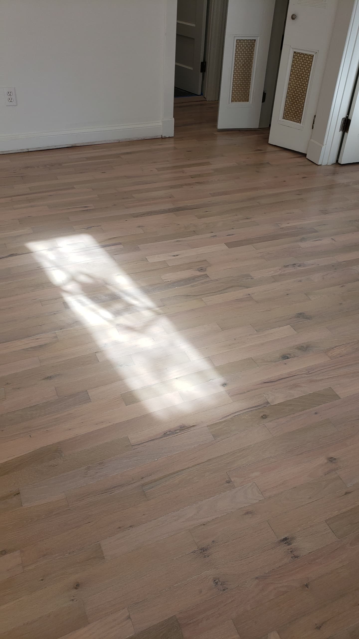 Natural light hardwood floor installation Northern Virginia