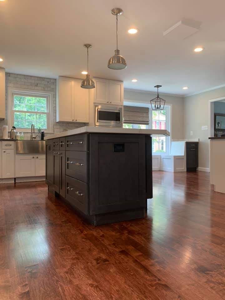 Kitchen island and countertop installation Northern Virginia
