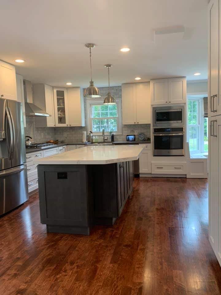 Kitchen renovation with custom finishes Northern Virginia