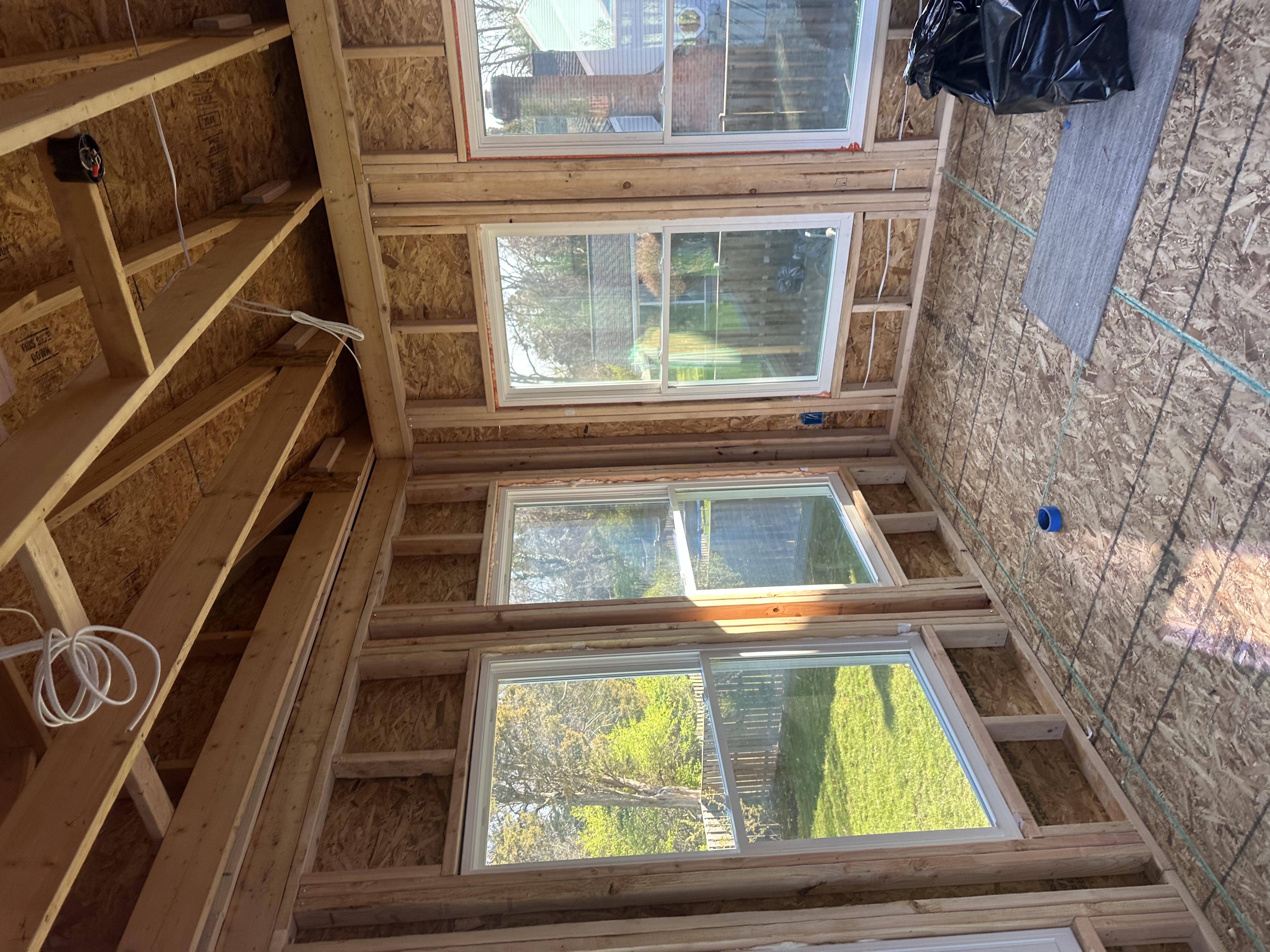 Addition framing detail Northern Virginia
