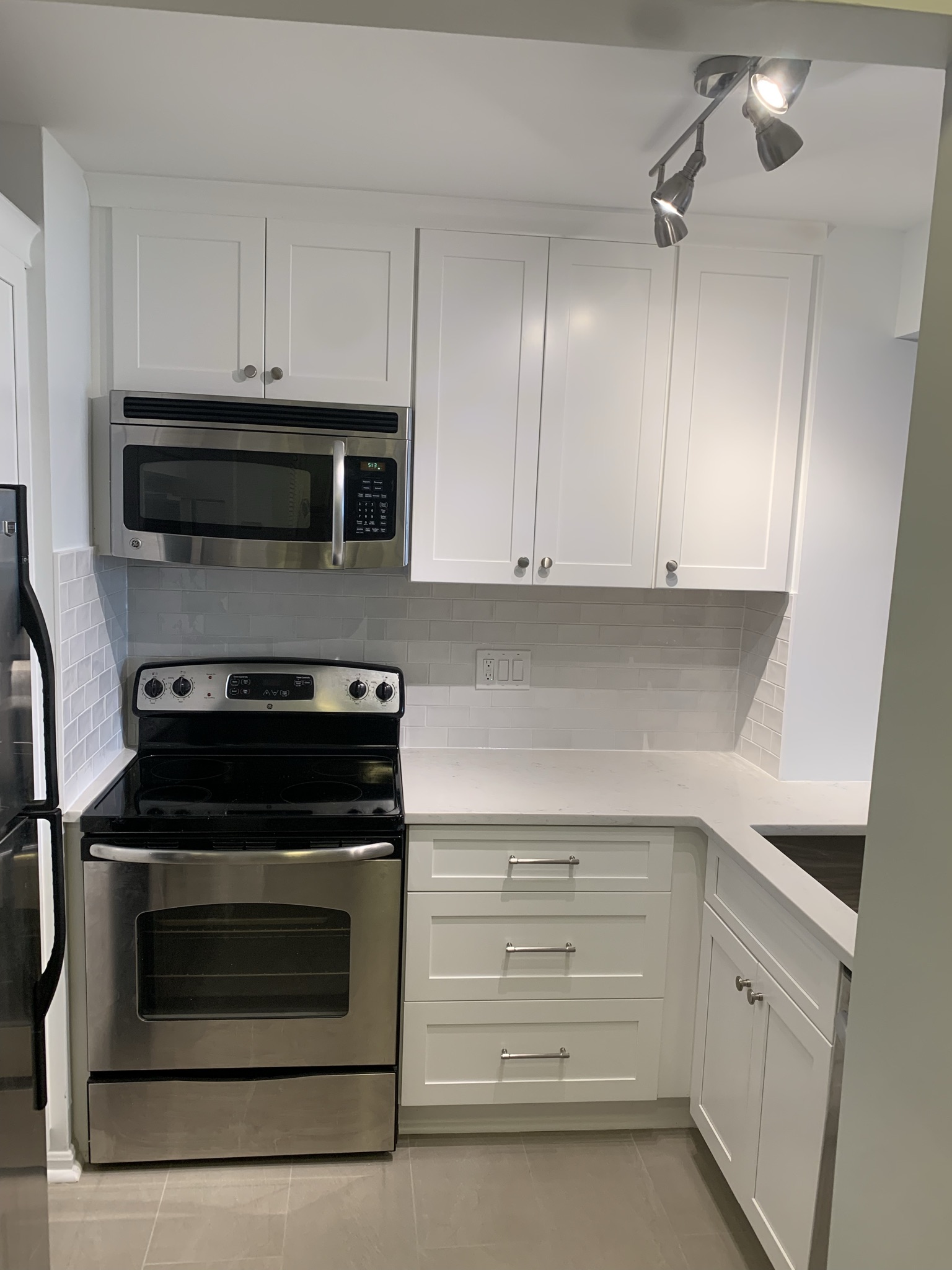 Kitchen cabinet detail work by Ventura Home Improvement