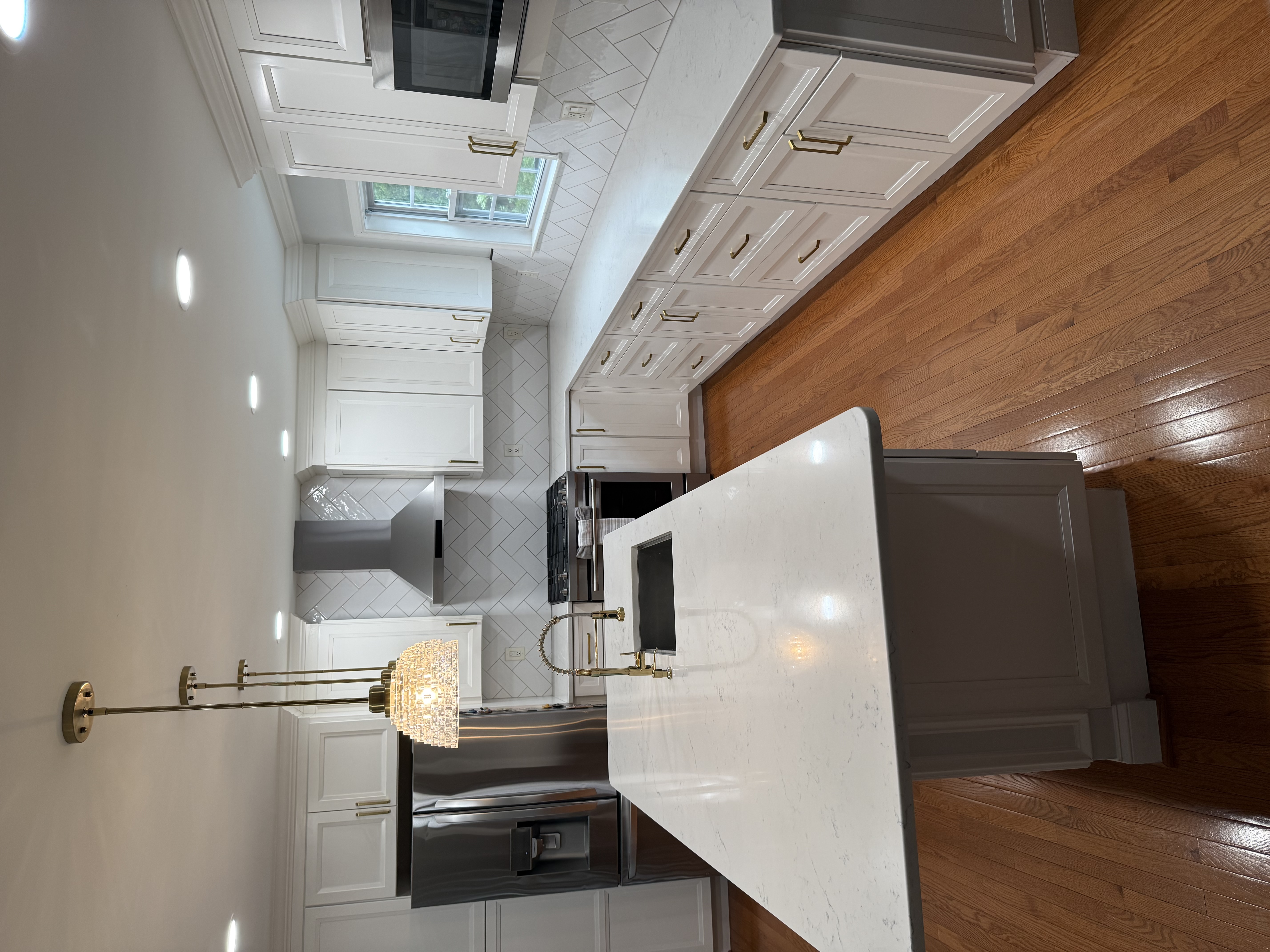 Kitchen remodel overview with modern finishes Northern Virginia