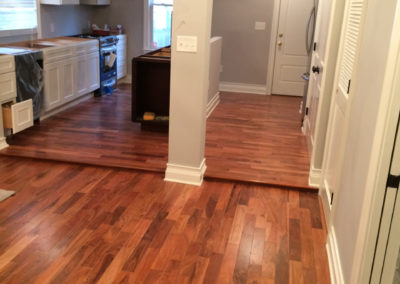 Wood Floor in Kitchen