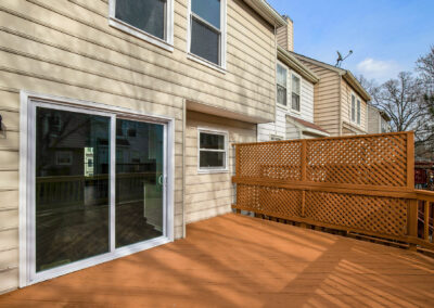 Deck/ Backyard